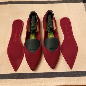 Rothy’s cinnamon points, size 9